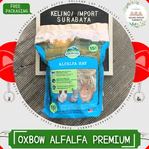 Alfalfa Hay Oxbow Freshpack Rumput Hay Makanan Kelinci - 15 OZ