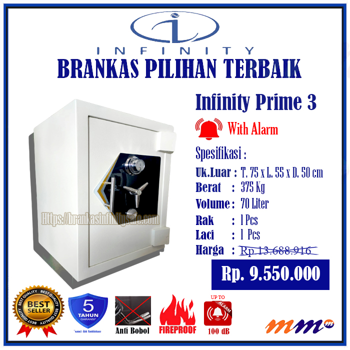 Gambar Brankas Infinity Prime 3 Tinggi 75 cm Brankas Tahan Api Tahan Bongkar dari Alfa Sumber Rejeki Kota Surabaya Tokopedia