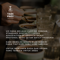 Gambar Dark Espresso Robusta 500 gr - BIJI dari Tadi Pagi Coffee Roastery Kota Depok 5 Tokopedia