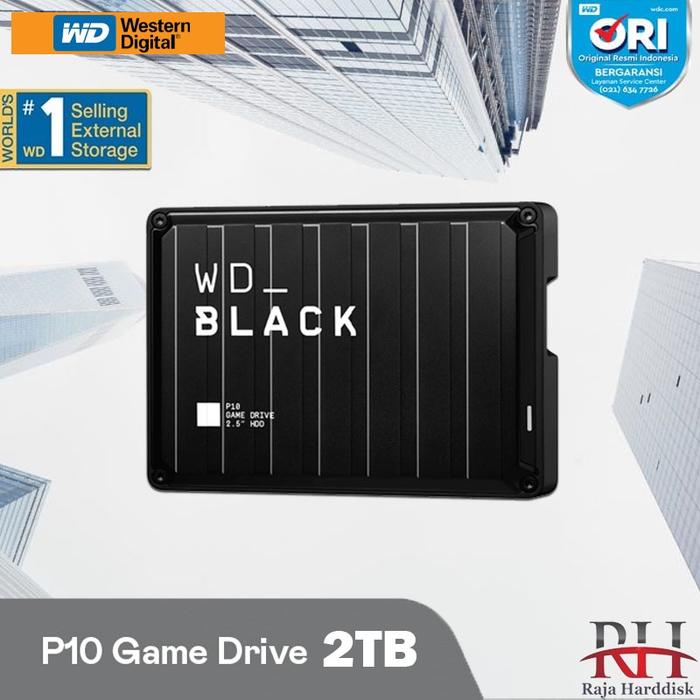 Gambar WD Black P10 2TB Game Drive - HDD / Hardisk / Harddisk External 2.5" dari Raja Harddisk Kota Administrasi Jakarta Pusat Tokopedia