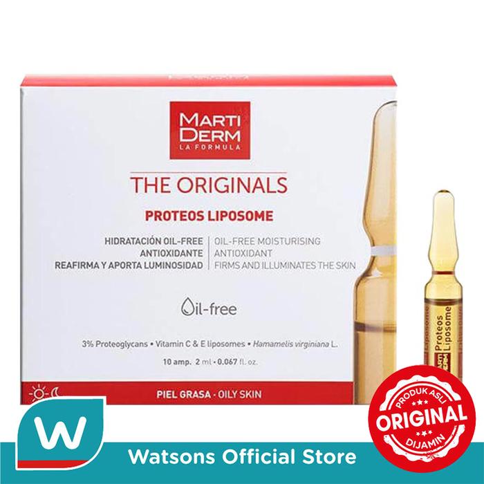 Gambar Martiderm Proteos Liposome - 10 ampoules x 2ml dari Watsons Indonesia Official Store Kab. Tangerang Tokopedia