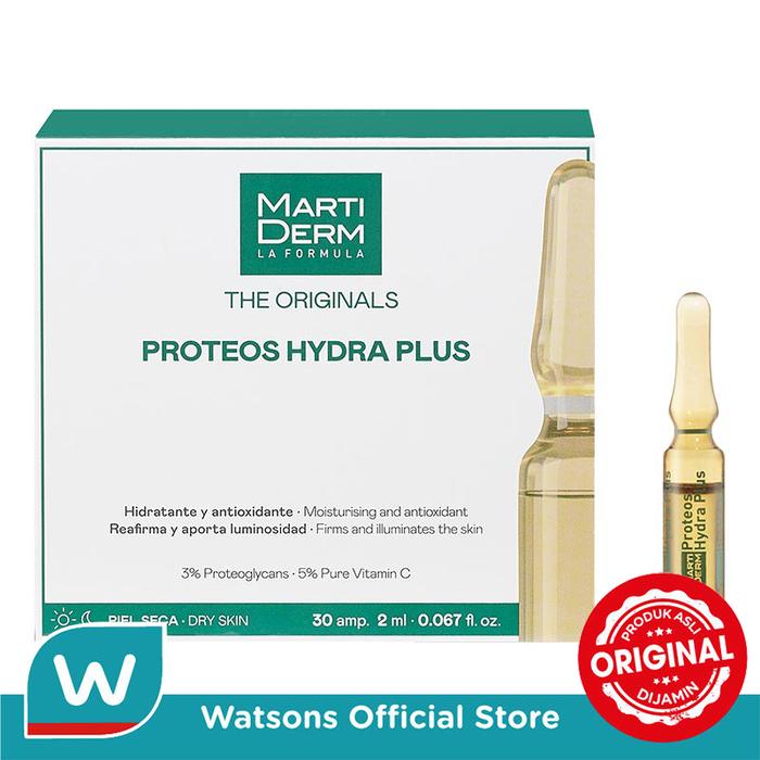 Gambar Martiderm Proteos Hydra Plus - 30 ampoules x 2ml dari Watsons Indonesia Official Store Kab. Tangerang Tokopedia