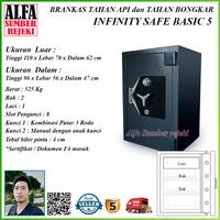 Gambar Brankas Infinity Basic 5 Tinggi 110 Cm Brankas Tahan Api Surabaya dari Alfa Sumber Rejeki Kota Surabaya 1 Tokopedia