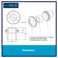 Gambar Wall Inlet Kolam Renang 1 Inch Hitam Slip Model Aquastar Amerika dari PT Esparindo Dayamegah Kota Administrasi Jakarta Pusat 2 Tokopedia