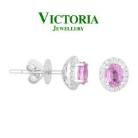 Gambar Anting Berlian Batu Pink Sapphire VER884051 Victoria Jewellery dari Victoria Jewellery Online Kota Administrasi Jakarta Selatan 1 Tokopedia