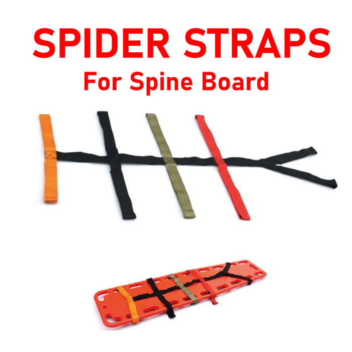 Gambar Spider Strap Tali Penahan Badan Spine Board | Tali Pengikat Spinal Board Evakuasi Medis Emergency dari gudangsafetycom Kota Administrasi Jakarta Barat Tokopedia