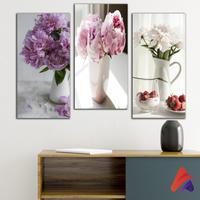Gambar HIASAN DINDING BUNGA PEONY AESTHETIC (15X30) PAJANGAN WALL DECOR - O121-1 dari Apolito Kota Malang 1 Tokopedia