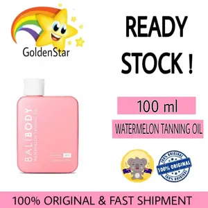 Bali body balibody watermelon water melon tanning oil spf6
