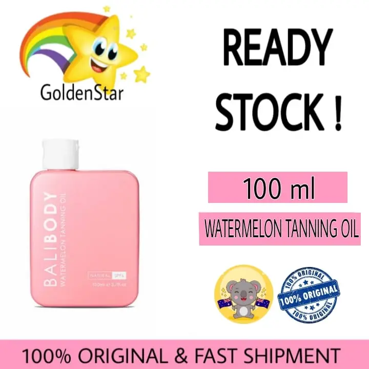 Bali body balibody watermelon water melon tanning oil spf6