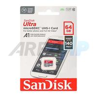 Gambar Sandisk 64GB 64 GB Ultra 120 mb/s Micro SD SDXC Card A1 UHS-1 dari AreaHP77 Kota Administrasi Jakarta Pusat 1 Tokopedia