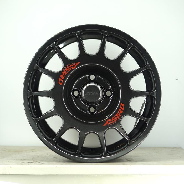Gambar Velg Mobil Astro Corsa Ring 15×7.0 PCD 4×100 ET 38 Gunmetal dari OTTOBAN INDONESIA Kota Administrasi Jakarta Pusat Tokopedia