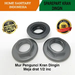 Mur Ring / karet Pengencang Kran sink Pengunci keran wastafel Dingin Meja palstik