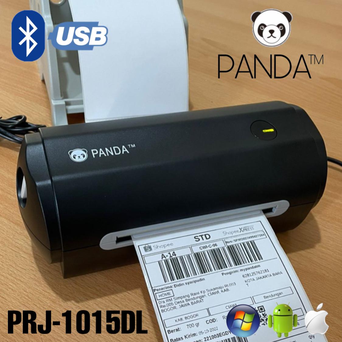 Label Thermal Printer 110mm Panda 1015DL (USB+Bluetooth) Include Holder