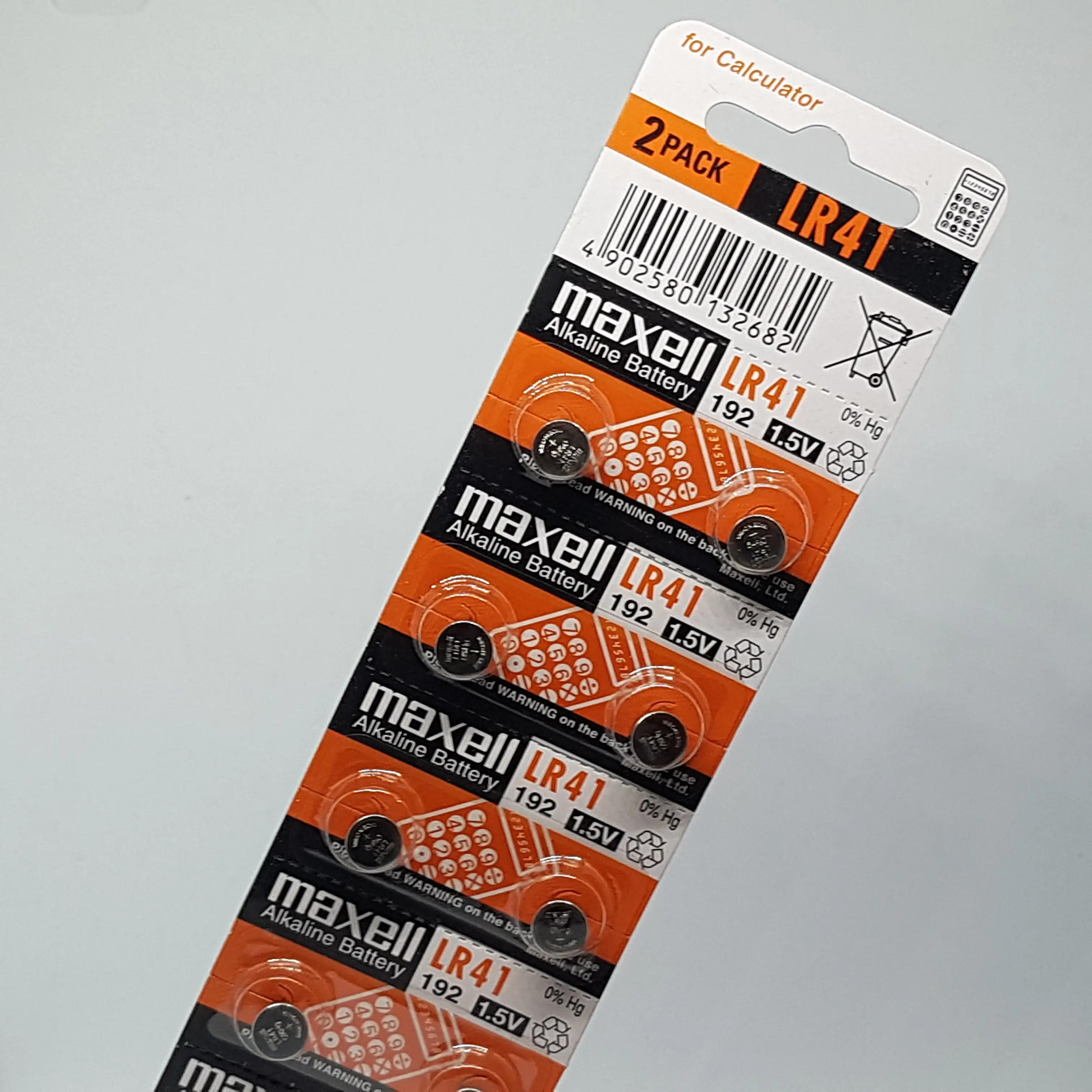BATERAI UNTUK LIGHTSTICK DAN MAINAN MAXELL VINNIC LR 41 LR41 ORIGINAL