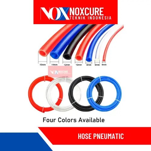 Selang pu PollyUrethane ukuran OD 6 mm x 4 mm Meteran