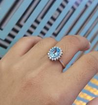 Gambar Cincin Berlian Batu Blue Topaz VLR597104 Victoria Jewellery dari Victoria Jewellery Online Kota Administrasi Jakarta Selatan 3 Tokopedia
