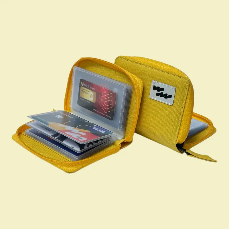Dompet Kartu Resleting Card Holder Mika Tempat ATM Emas Antam 24 slot 2