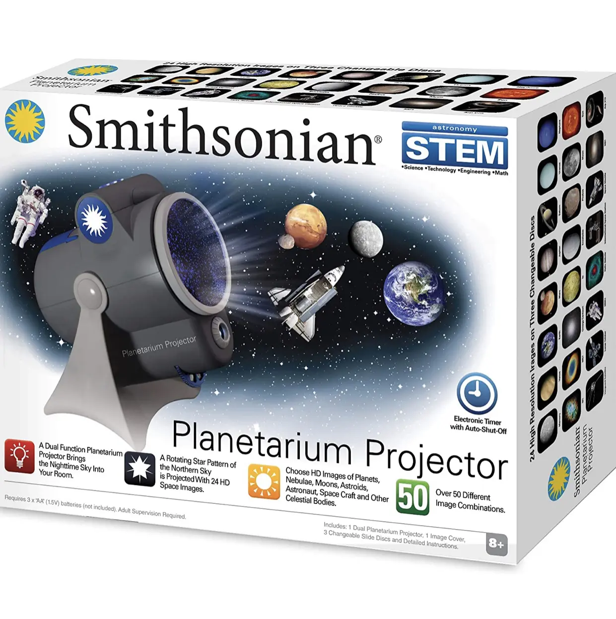 Smithsonian Optics Room Planetarium & Dual Projector Science Kit