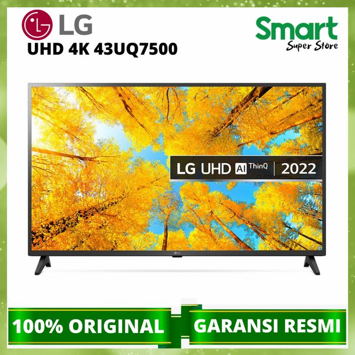 Gambar LG LED TV UHD 4K 43UQ7500PSF Smart TV 43 Inch New Model dari Smart Superstore Kota Administrasi Jakarta Selatan Tokopedia