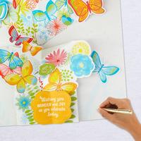 Gambar JUMBO GREETING CARD-HALLMARK-KARTU UCAPAN- BIRTHDAY-FLOWERS -BUTTERFLY dari Hallmark Cards Indonesia Kota Administrasi Jakarta Utara 5 Tokopedia
