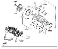 Gambar Seal Kruk As Mazda CX3 CX5 2500cc CX30 CX8 CX60 CX80 Skyactiv Crankshaft BELAKANG dari Mazda Cipta Inovasi Kab. Tangerang 5 Tokopedia