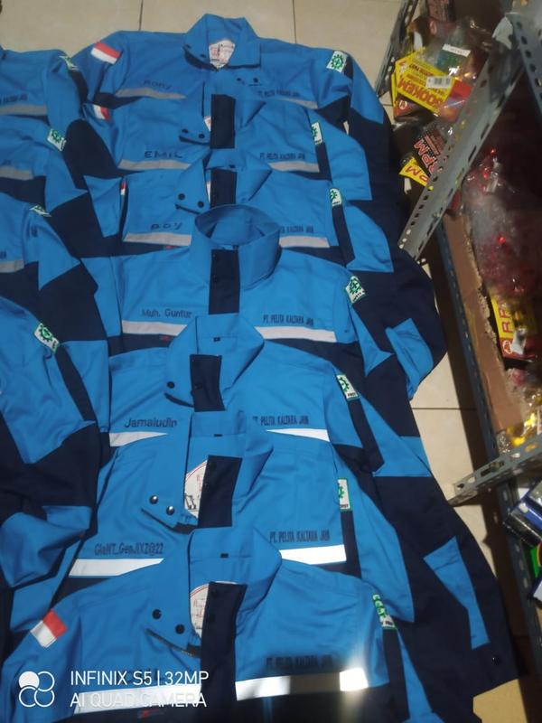 Baju Safety Semi Jaket Dan Bordir Lengkap 3