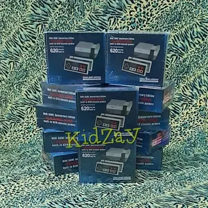 KidZay KZ GAME JADUL  NES Clone 620 Game Retro Mini Game Built In 620 Classic Controller Gameboy Dengan 2 Kontroler & Kabel AV untuk TV