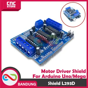 [CNC] L293 L293D MOTOR DRIVER SHIELD FOR ARDUINO MEGA UNO NANO