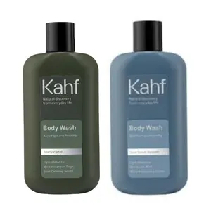 Kahf Body Wash 200 ml Sabun Mandi Pria Acne Fight Brightening and Cool