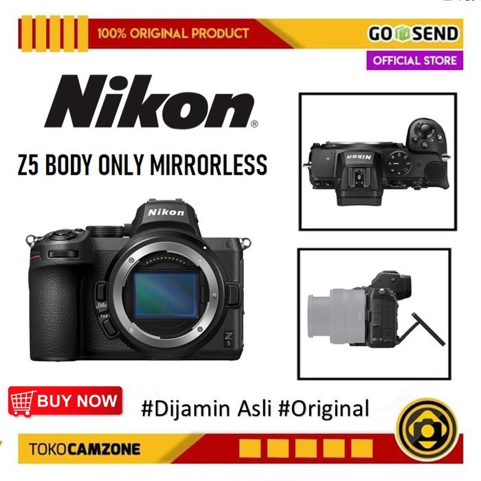 Gambar Nikon Z5 Nikon Z 5 Body Only Kamera Mirrorless - GARANSI RESMI dari Camzone Official Kota Administrasi Jakarta Selatan Tokopedia