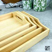 Gambar Nampan / Baki / Tray. Set 4 Ukuran Untuk Kotak Lamaran dan Seserahan - Pegangan Datar dari Dadalala Kota Malang 3 Tokopedia