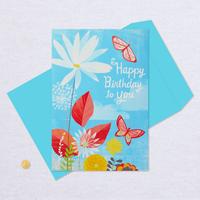 Gambar JUMBO GREETING CARD-HALLMARK-KARTU UCAPAN- BIRTHDAY-FLOWERS -BUTTERFLY dari Hallmark Cards Indonesia Kota Administrasi Jakarta Utara 4 Tokopedia