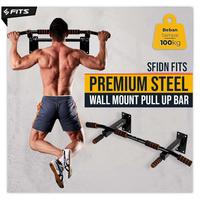 Gambar SFIDN FITS Premium Steel Wall Mount Pull Up Bar | Chin up Bar - Standart dari SFIDN FITS Shop Kota Administrasi Jakarta Selatan 1 Tokopedia