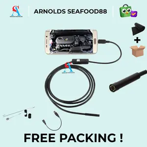 Android 7mm 4cm Focal Distance Endoscope Camera 720P IP67 Waterproof 4