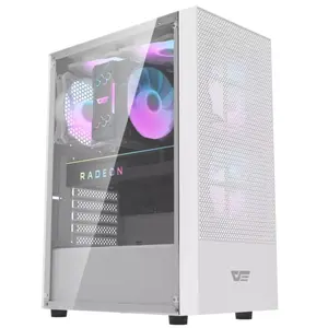 DarkFlash A290 WHITE ATX Mid Tower PC Case Casing Gaming Chassis