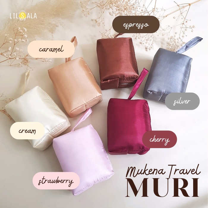 Gambar [MURI] Mukena travel muri mini dewasa travelling kecil murah abutay dari SAJADAHKU Kota Bandung Tokopedia