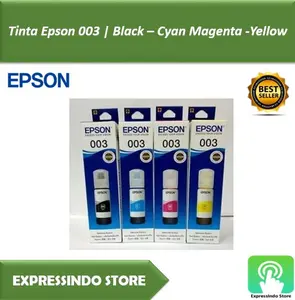 Tinta Epson 003 | Black – Cyan Magenta -Yellow