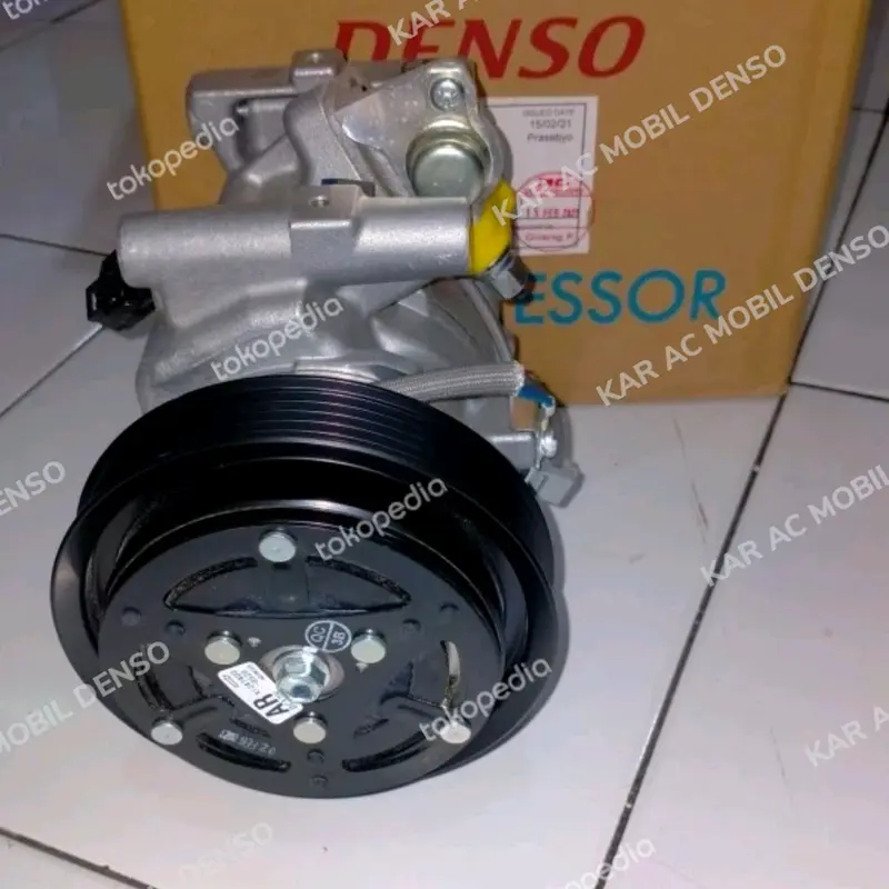 Kompresor - compressor ac mobil honda brv / mobilio denso original 1