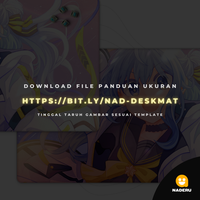 Gambar Custom order mousepad - naderu dari Naderu Kota Bandung 2 Tokopedia