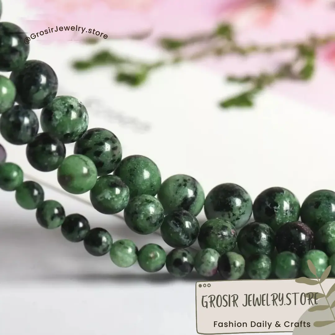 Bahan Gelang Emas Batu Alam Rubby Sozoite