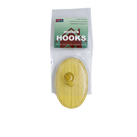 Gambar Villa Wooden Hooks 01 Gantungan Baju Dinding Kayu tebal kokoh Kamar dari KODAKI Mall Kota Administrasi Jakarta Utara 3 Tokopedia