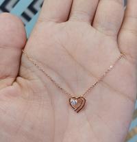 Gambar Liontin Berlian VPD718172 Victoria Jewellery - Rose Gold dari Victoria Jewellery Online Kota Administrasi Jakarta Selatan 4 Tokopedia