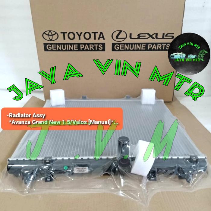 Jual radiator Toyota avanza grand new veloz 1.5 1500cc manual original ...
