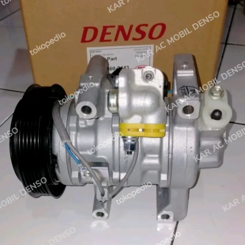 Kompresor - compressor ac mobil honda brv / mobilio denso original 0