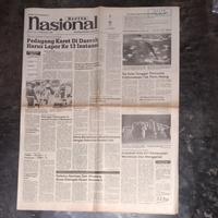 Gambar koran jadul kuno lawas Nasional tahun 1980 an dari valerio collection Kota Denpasar 2 Tokopedia