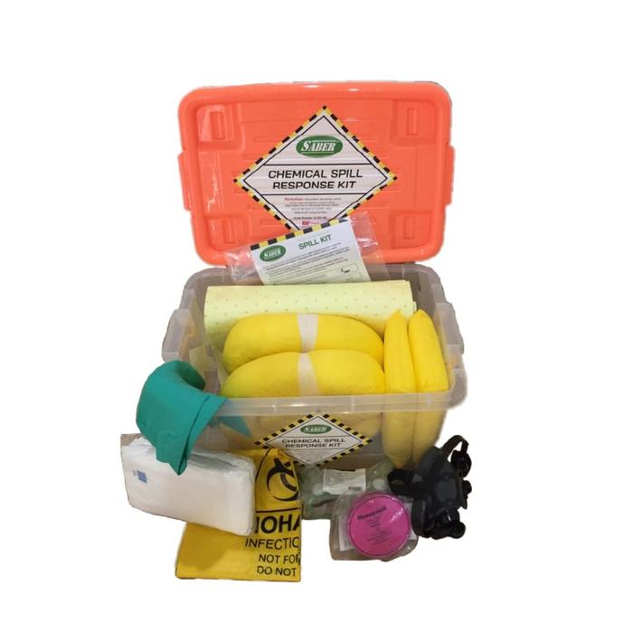 Gambar SABER Chemical Spill Kit 45 L Penyerap Cairan Kimia SC45-SK dari ONEBIZ.id Kab. Bogor Tokopedia
