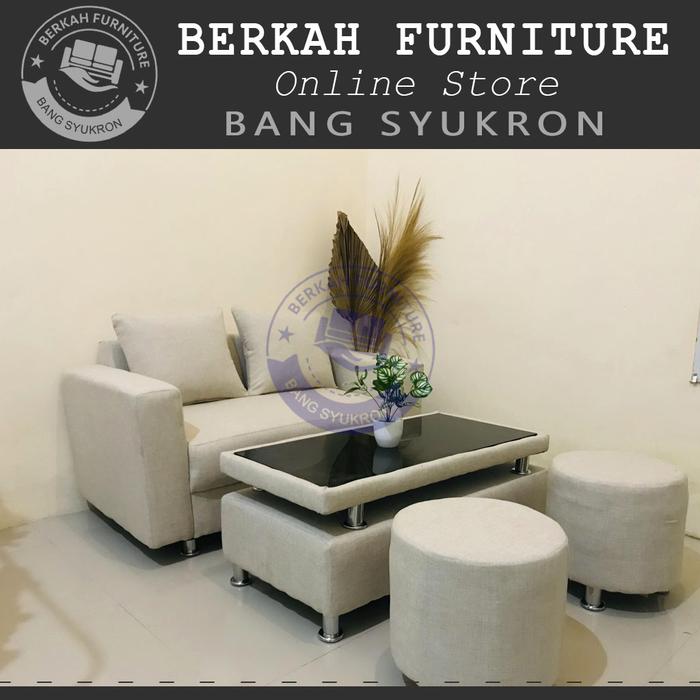 Jual SOFA MINIMALIS 2 + PUK + MEJA - Tanpe meja - Kota Surabaya - Bang ...