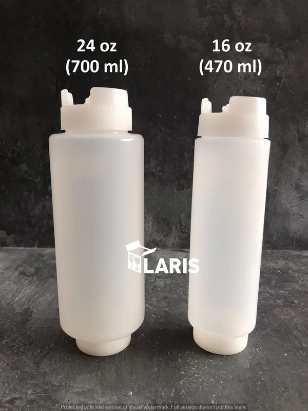 FIFO squeeze dispenser botol saos FIFO 24oz 720ml 2