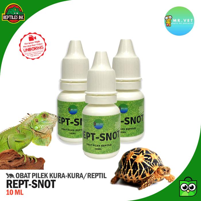 Gambar Rept Snot Obat Pilek Flu Reptil Kura Sulcata Istar Gecko BD Iguana dari ReptilesInc Kota Administrasi Jakarta Utara Tokopedia