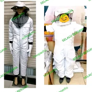baju anti lebah/ pelindung sengatan lebah full set